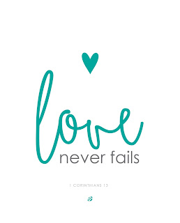 LostBumblebee ©2015 MDBN : Love Never Fails : Printable : LLOP2015 : PERSONAL USE ONLY.