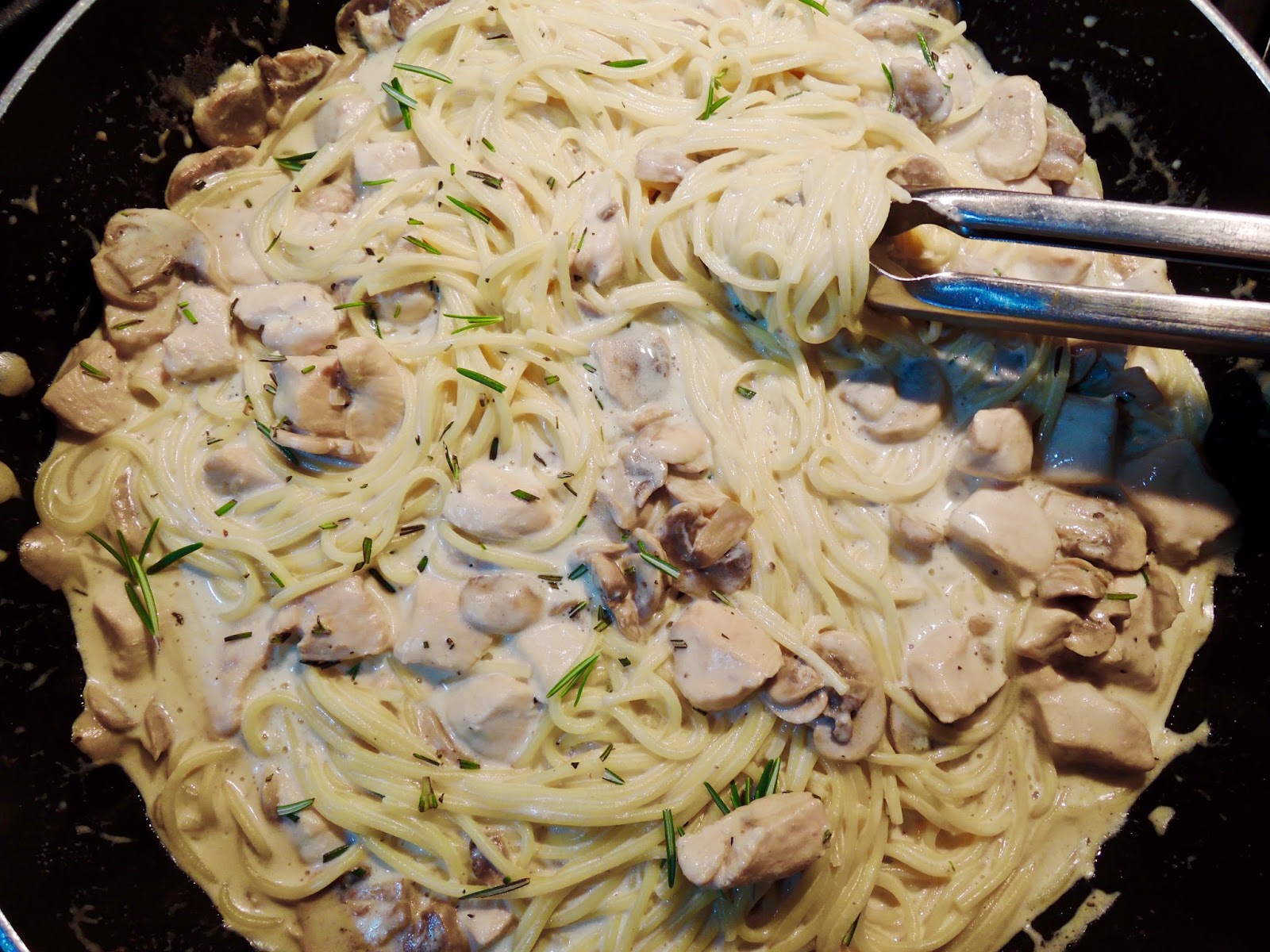 The Briny Lemon Chicken and Mushroom Alfredo The Briny Lemon Chicken and Mushroom Alfredo