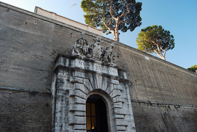 entrée principale des Musées Vatican