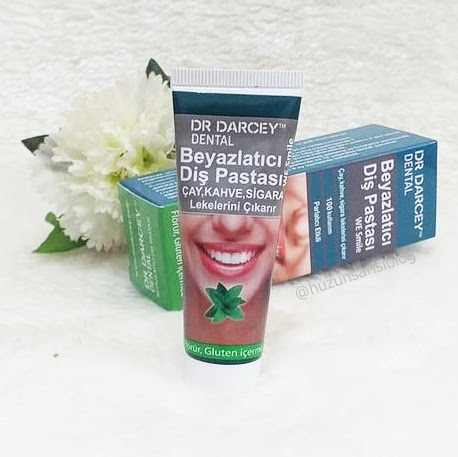 Dr Darcey Beyazlatici Dis Pastasi Yorumum Huzun Sarisi Blog Kozmetik Yorumu Kozmetik Blogu