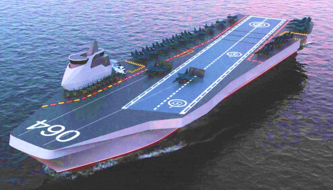UMK Varan Russia's Future Aircraft Carrier Design Military Media