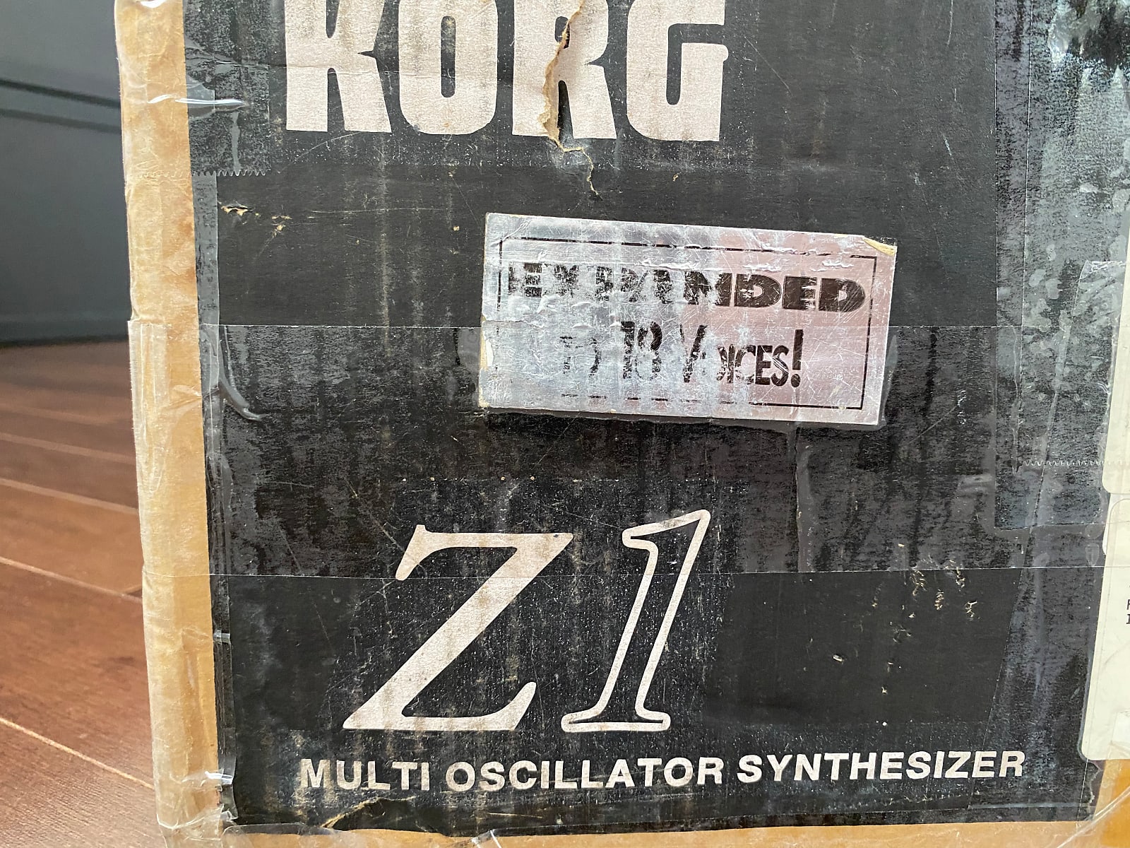 MATRIXSYNTH: Korg Z1 Expanded w/ Original Box & ZSC-01 Sound