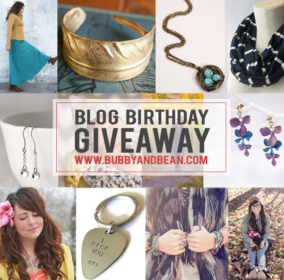 Bubby and Bean's Big Birthday Giveaway // Win 12 Prizes Worth $500!