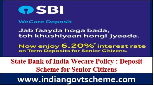 State Bank of India Wecare Policy