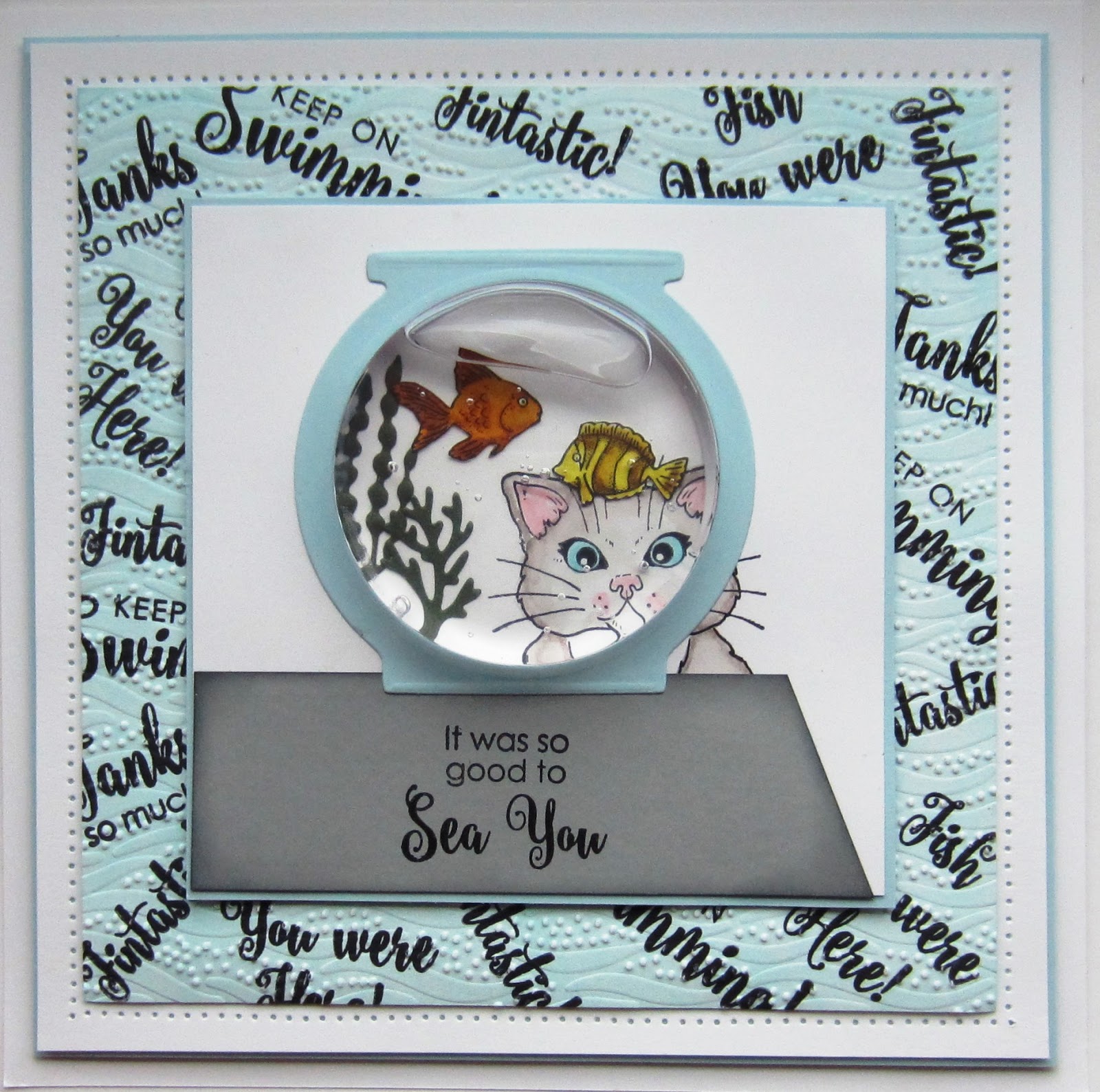 Fish Bowl Card PartiCraft (Participate In Craft) Bloglovin’