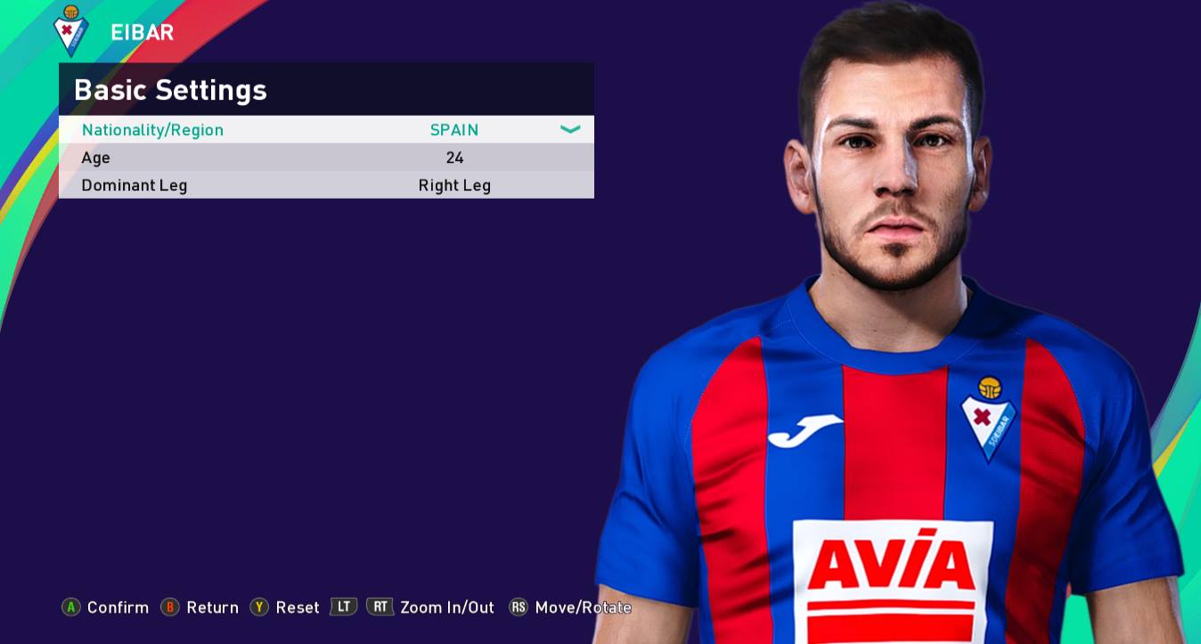 PES 2021 Faces Edu Expósito by Rachmad ABs ~ PESNewupdate ...