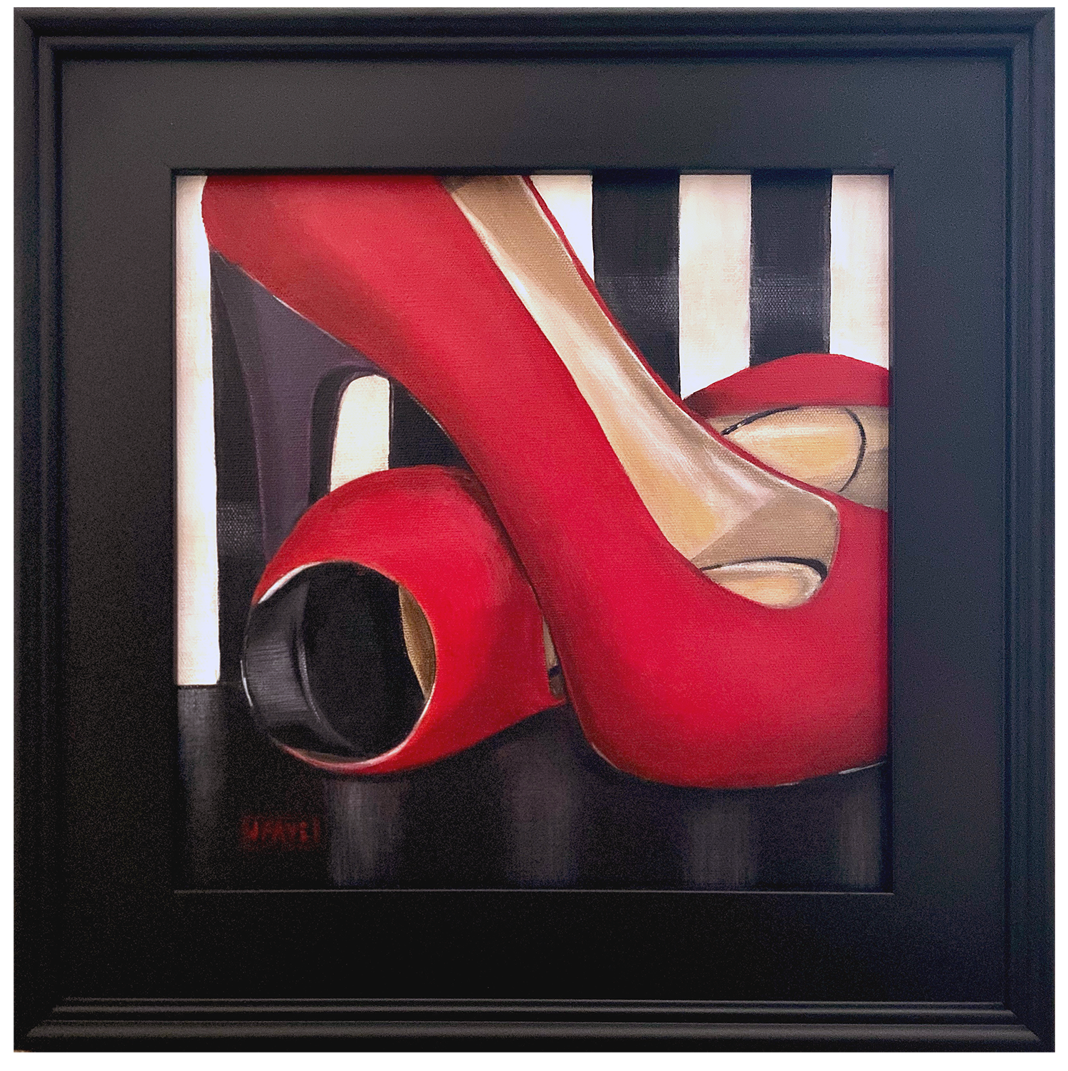 RED SHOE DAILIES and Other Artwork by Jacqui Faye