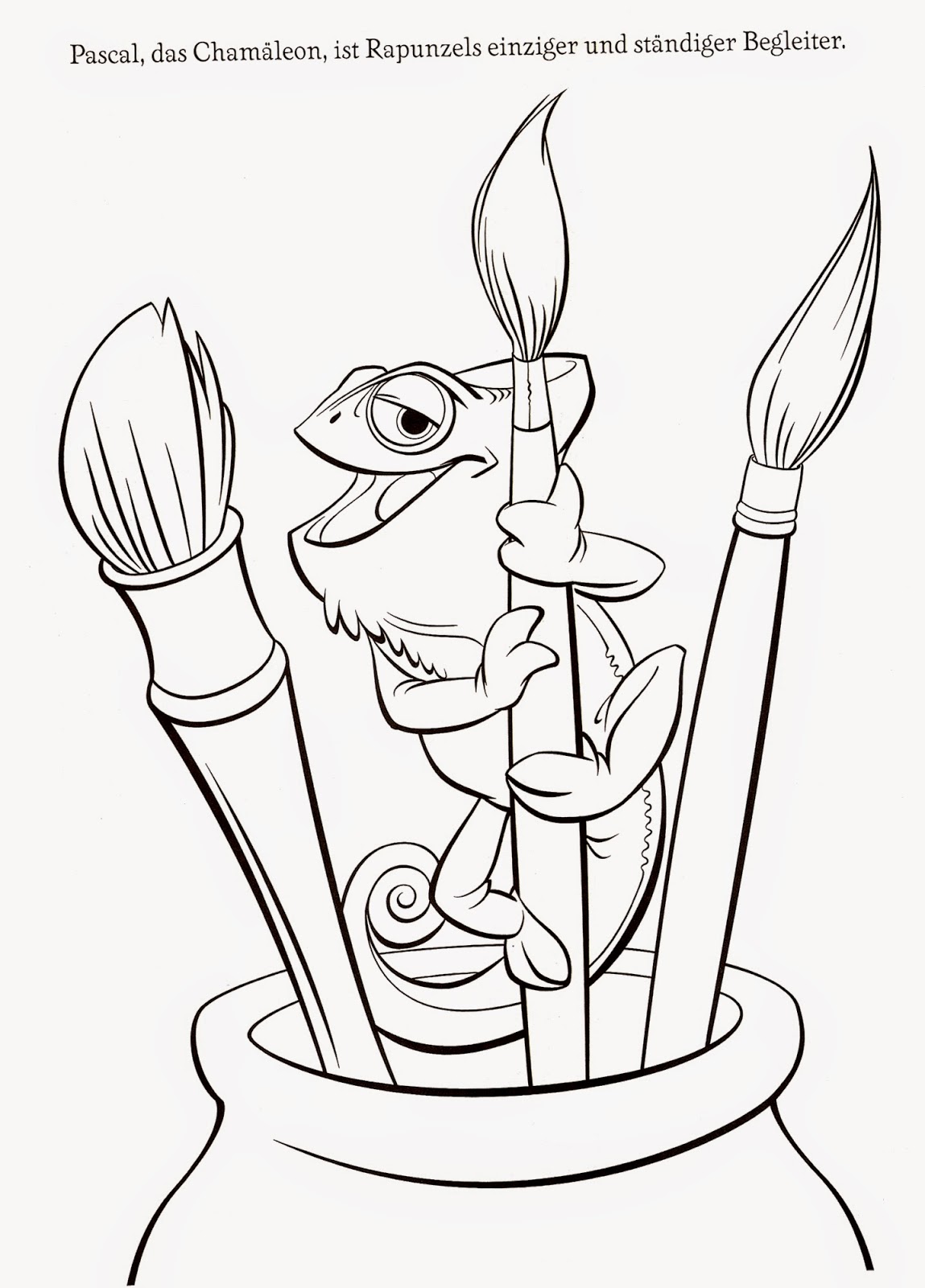 Coloring Pages: "Tangled" Free Printable Coloring Pages of ...