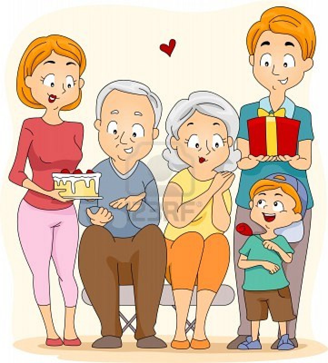 cute grandparents clipart - photo #35