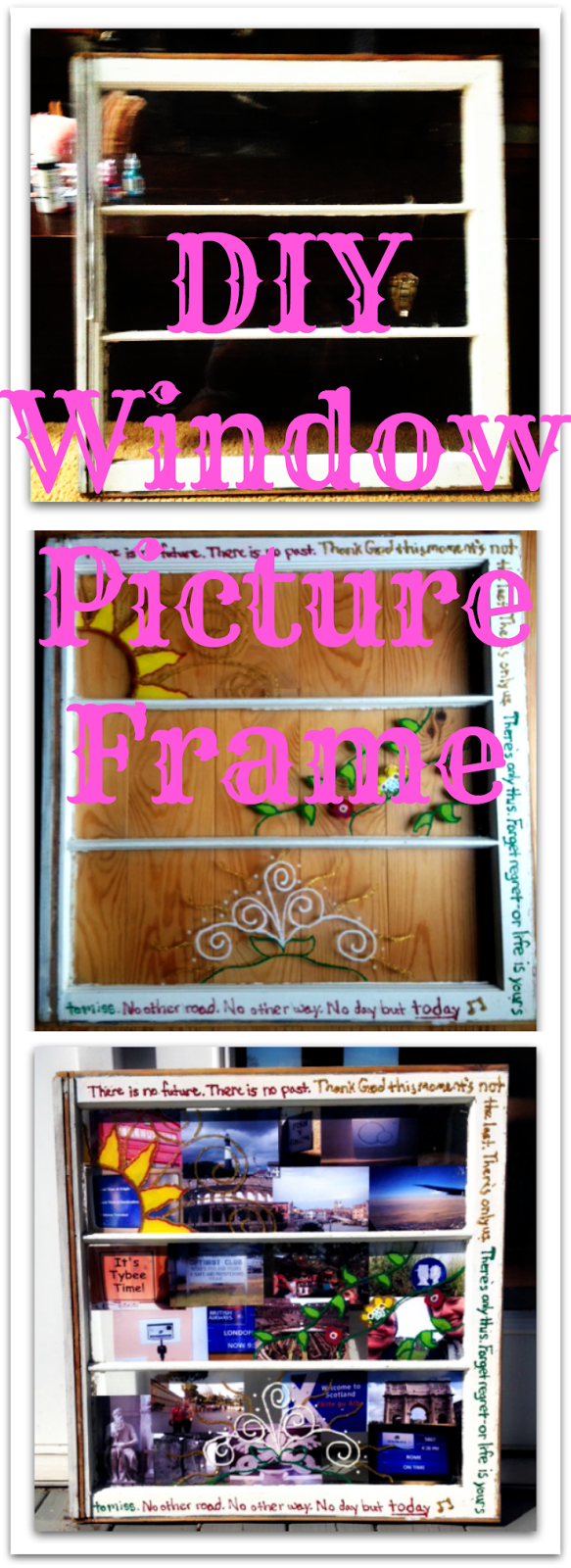 Duffel Tales DIY Window Picture Frame
