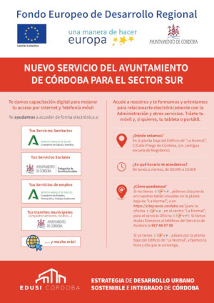 Nuevo servicio del Ayuntamiento de Córdoba para el Sector Sur