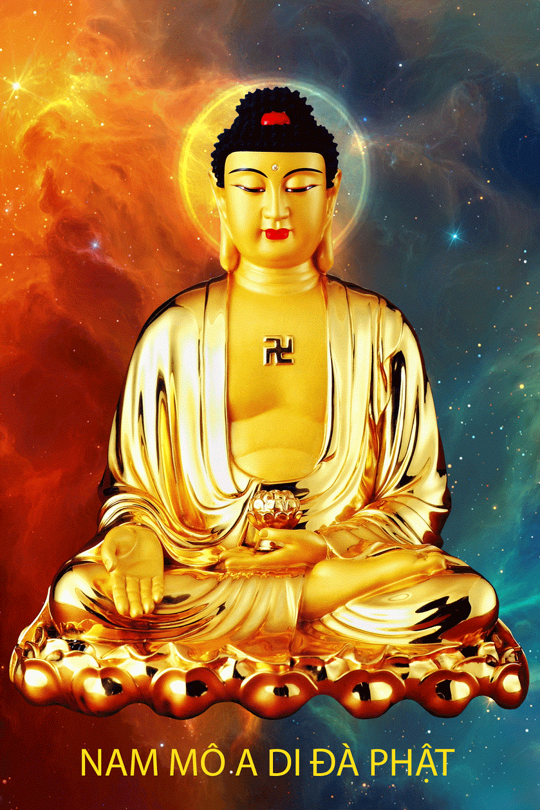 Đưa mắt đến những hình ảnh Phật A Di Đà 3D, bạn sẽ thấy rõ được vẻ đẹp thiên nhiên và sự linh thiêng của niềm tin tuyệt vời trong tín ngưỡng Phật giáo. Điều này sẽ mang đến động lực và niềm cảm hứng cho cuộc sống của bạn.