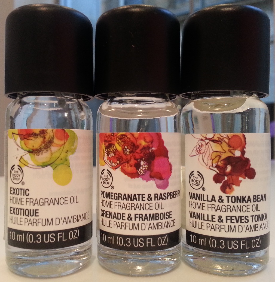 Pie's Eyes & Other Sparkly Stories... Body Shop Home Fragrance Oils