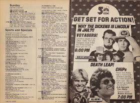 Garage Sale Finds: What was on TV November 20th through 26th, 1982