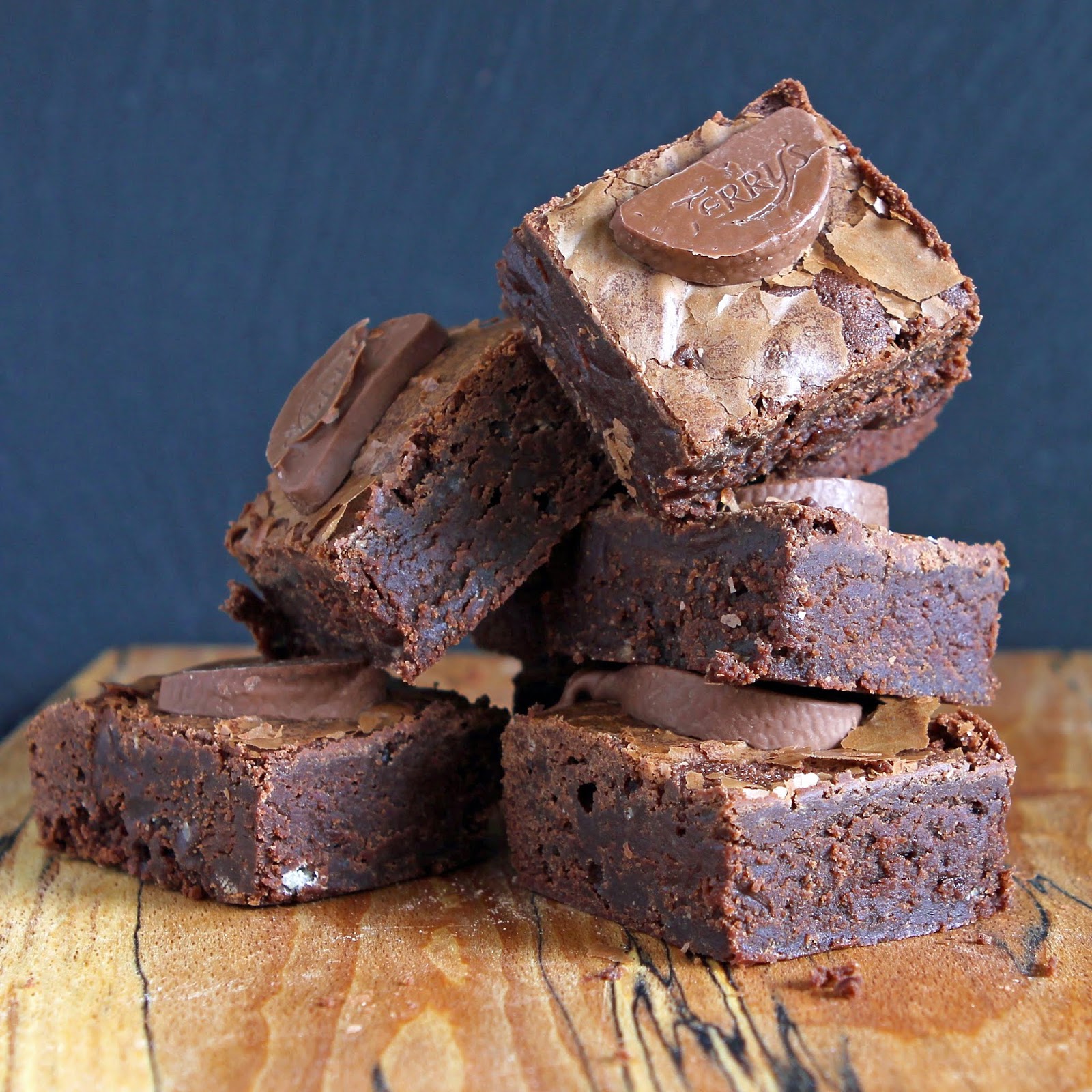 Gluten Free Alchemist Gluten Free Chocolate Orange Brownies Dark and