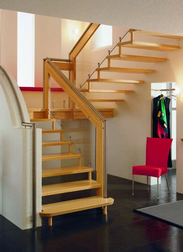 Stairs for small spaces