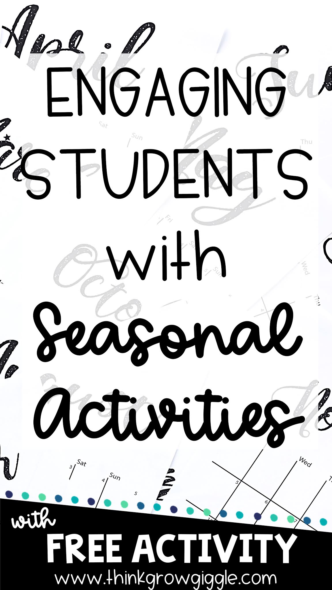 3 Simple Ways to Engage Students By Teaching With Seasonal and Holiday Activities