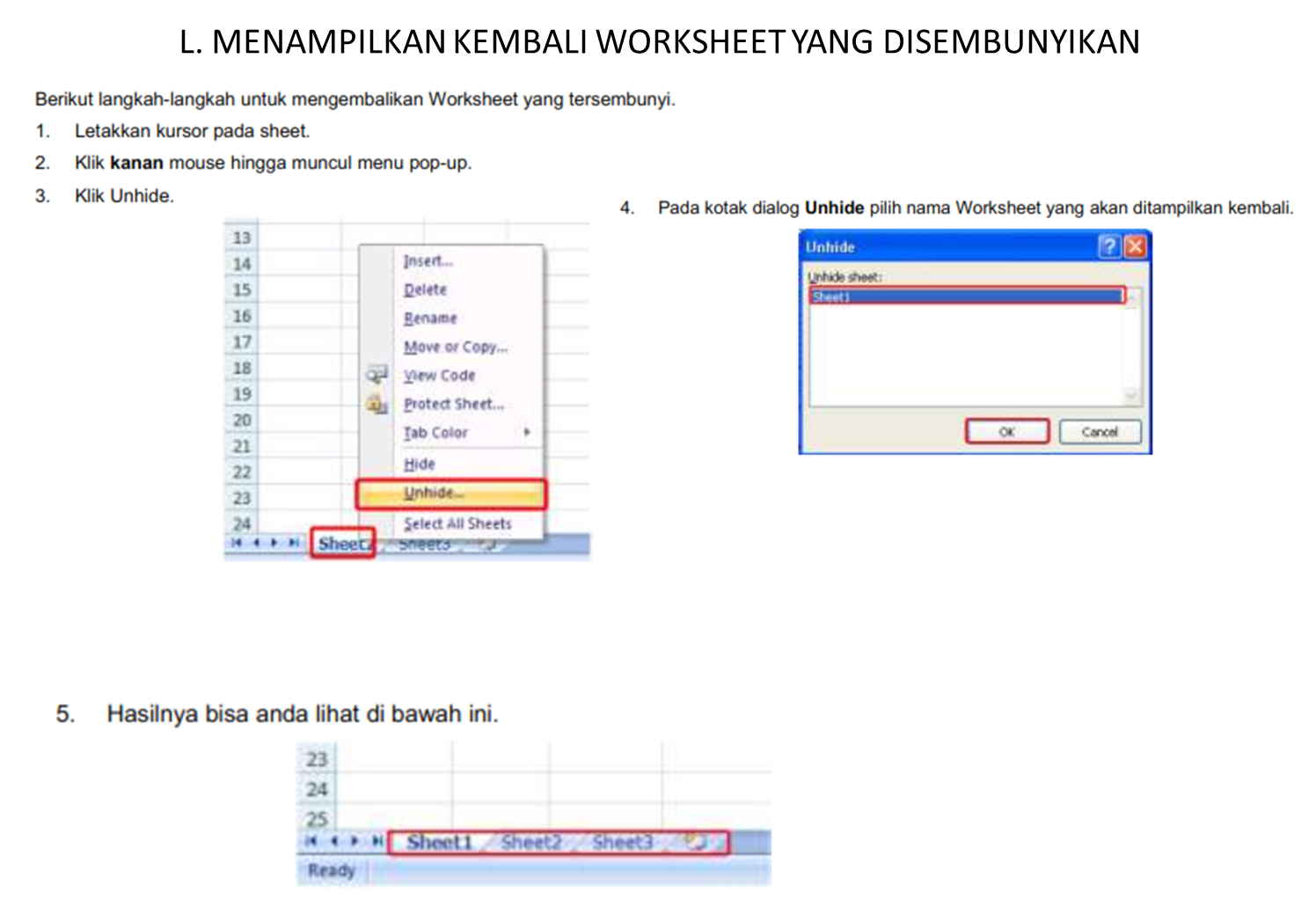 MATERI TIK KELAS XI SEMESTER 2 &quot;MODUL 3 EXCEL&quot;