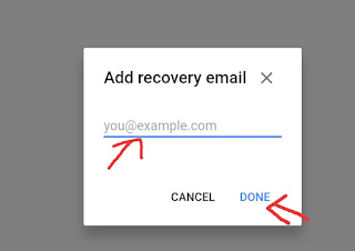 Google Account me Recovery Email Address kaise Add Kare