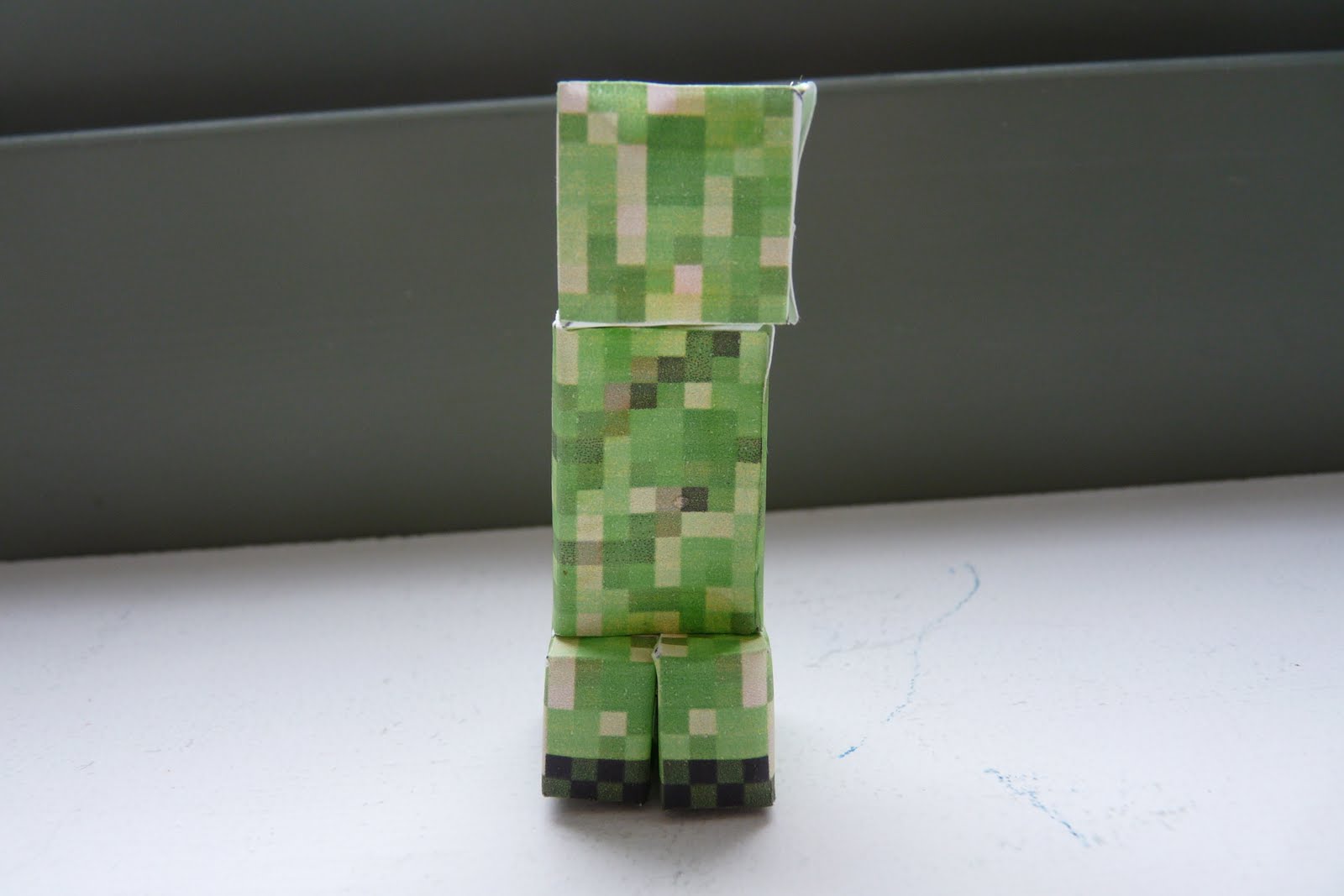 Minecraft Papercraft Charged Creeper