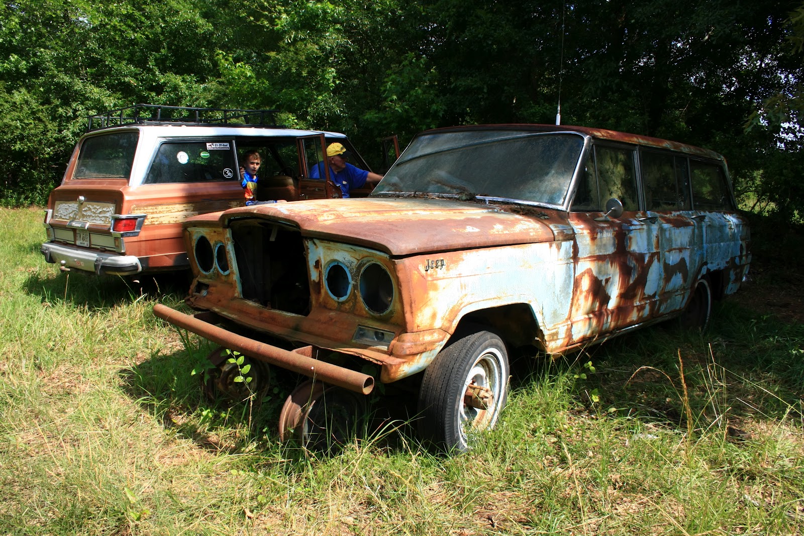 Jeep wagoneer rhino grill #3