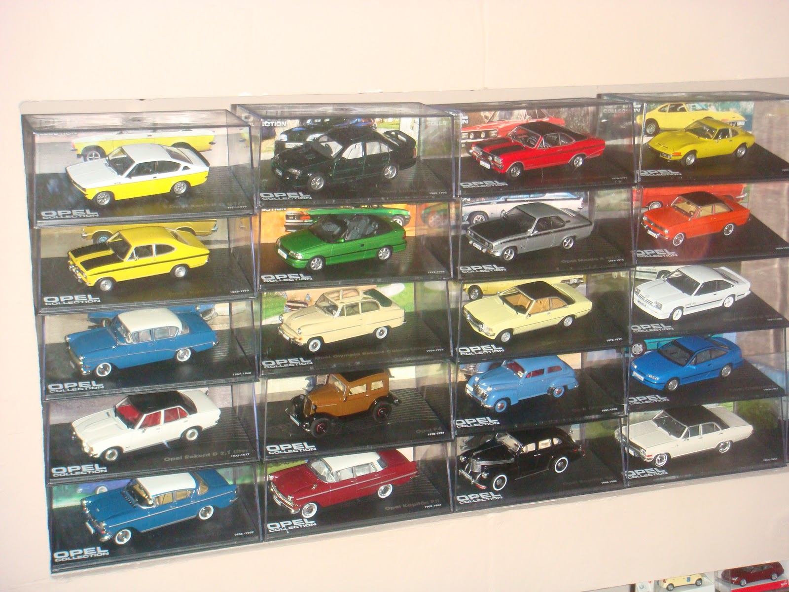 collection opel miniature