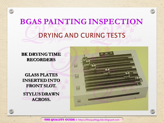 BK Drying Time Recorders bgas, cswip, nace level 1 and nace level 2 cathodic protection testing 