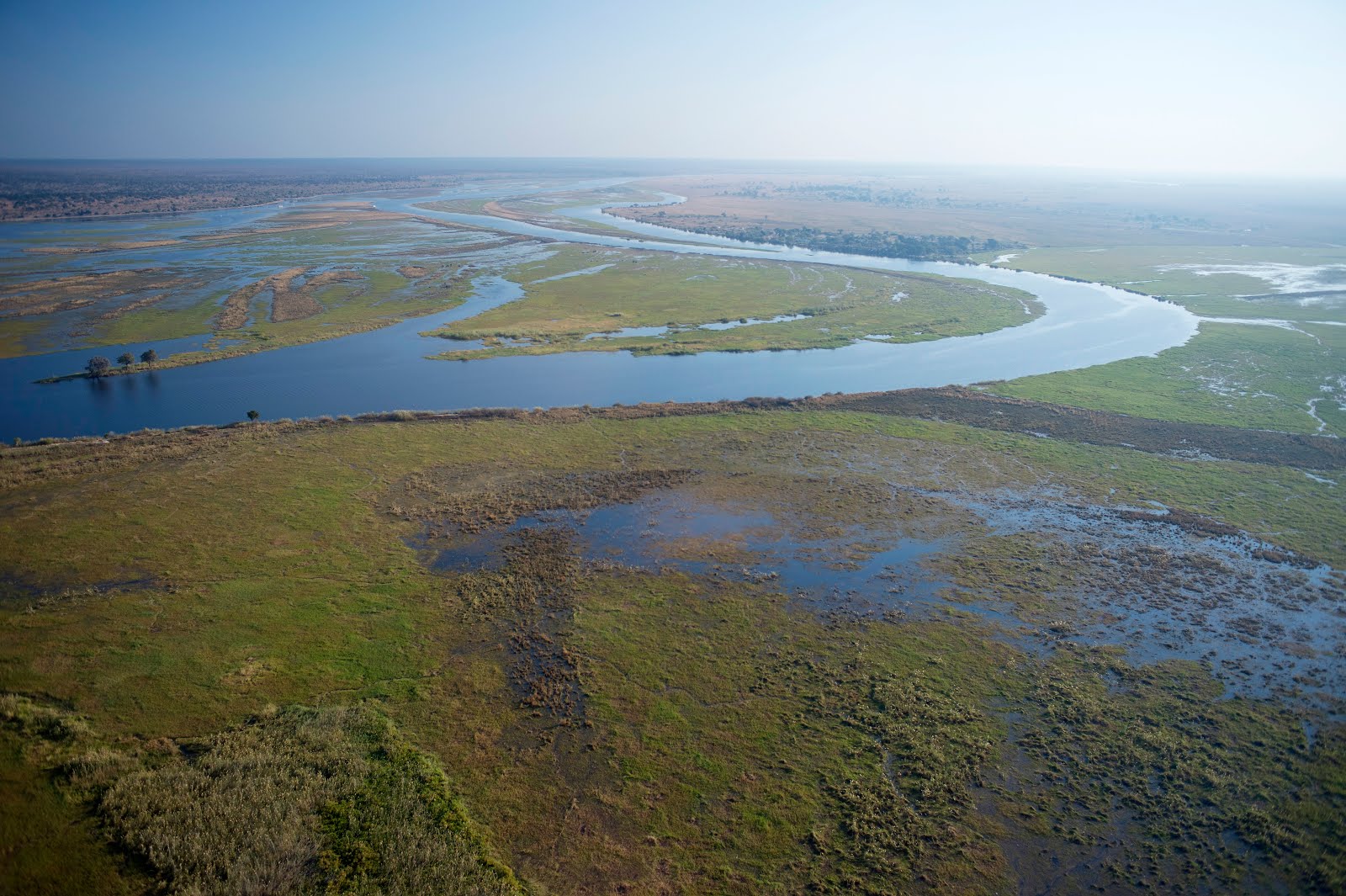 Project study site Chobe Botswana