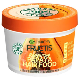 garnier fructis papaija naamio kokemuksia
