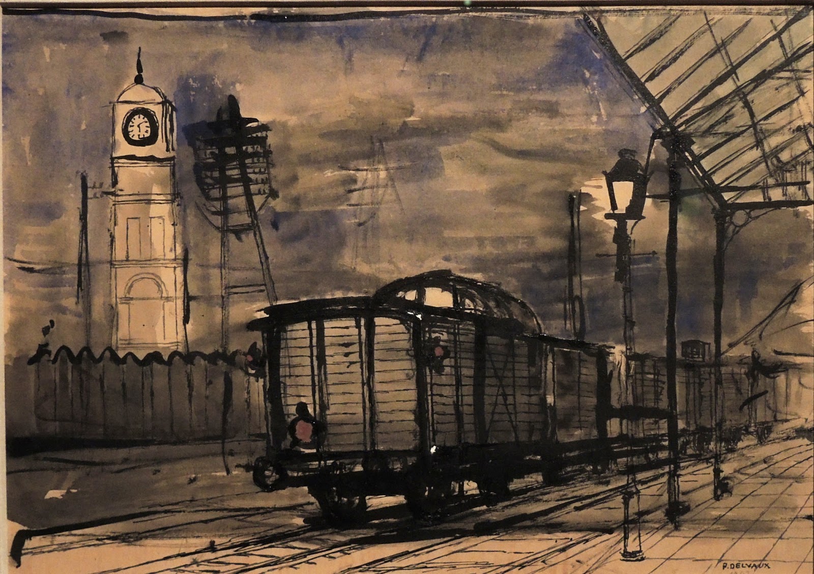 Zelden rechtbank vaardigheid Moois van ' M(i)e': Brussel: treinen en schilderijen van Paul Delvaux in  Train World