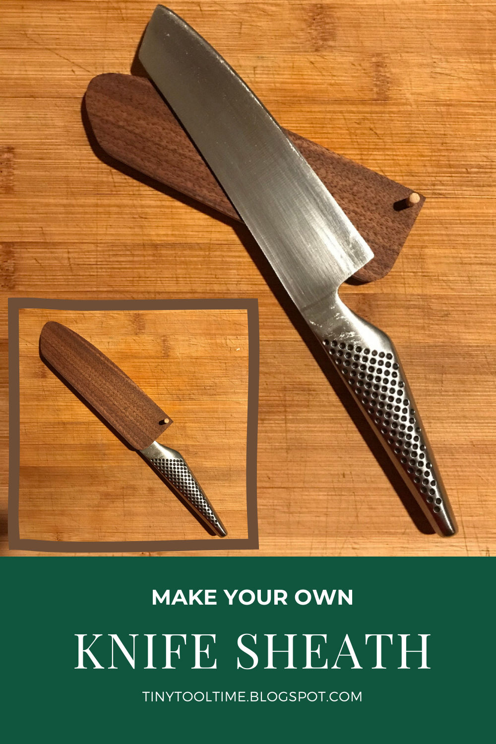 Tiny Tool Time How to Make a Knife Sheath