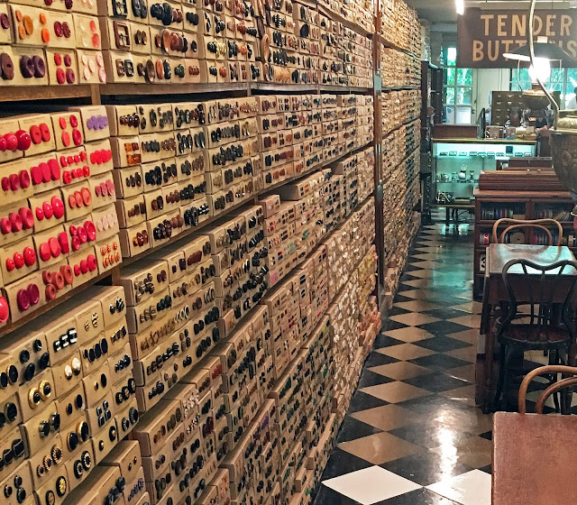 Floss and Fleece: Field Trip: Tender Buttons NYC