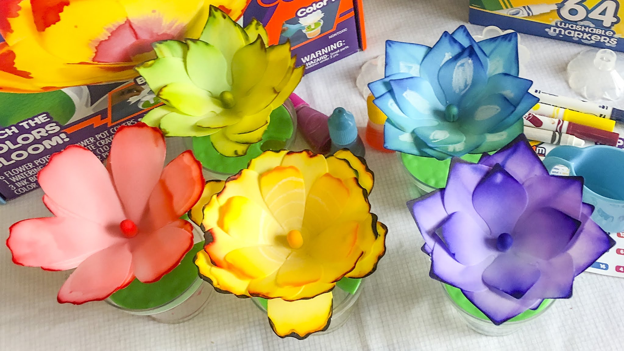 The Prettiest STEAM Activity: Crayola Paper Flower Kit