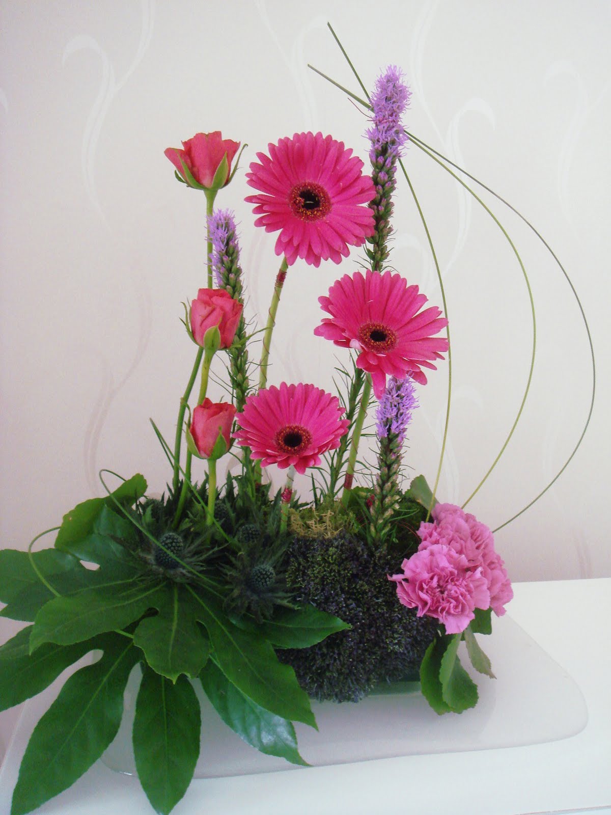 Ribbon & Rose: Contemporary Floral Displays for Hotels, Shops & Offices..