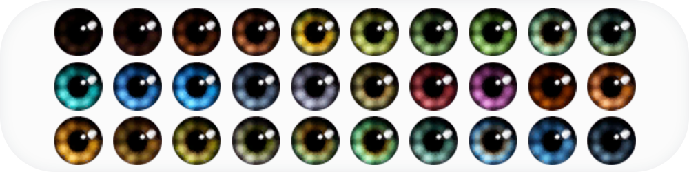Keane Sims 4 CC Eyes Heterochromia