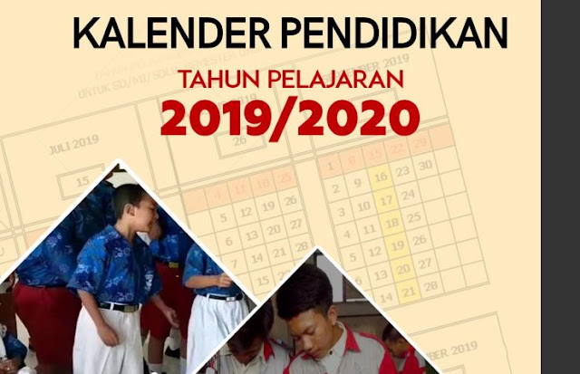 Kalender Pendidikan Tahun Pelajaran 2019/2020