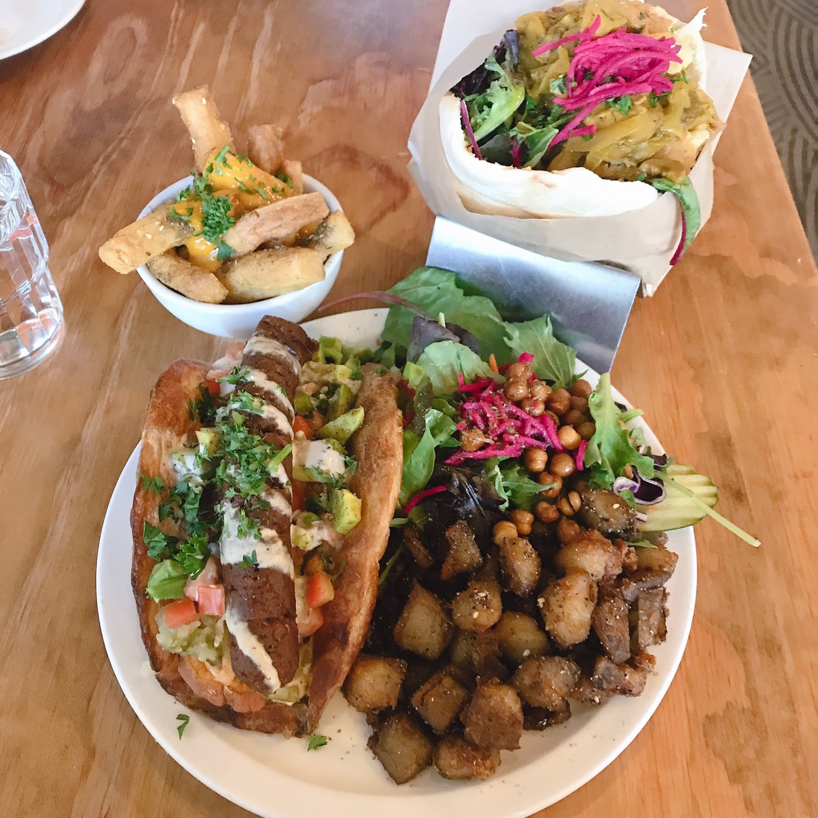Refreshing vegan food tt Chickpea Vancouver chichicho