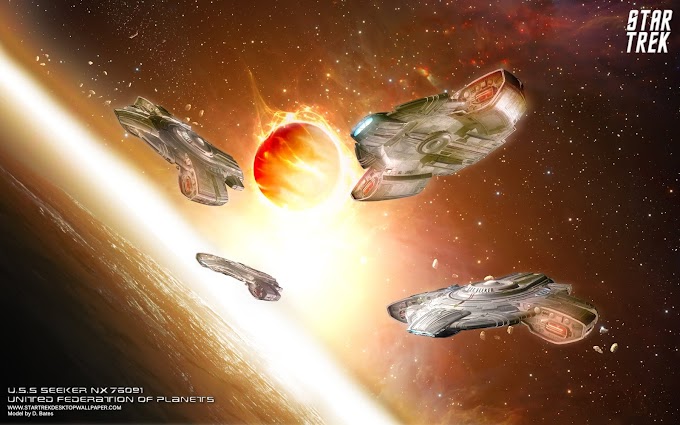 Star Trek USS Seeker NX-76091 Wallpaper