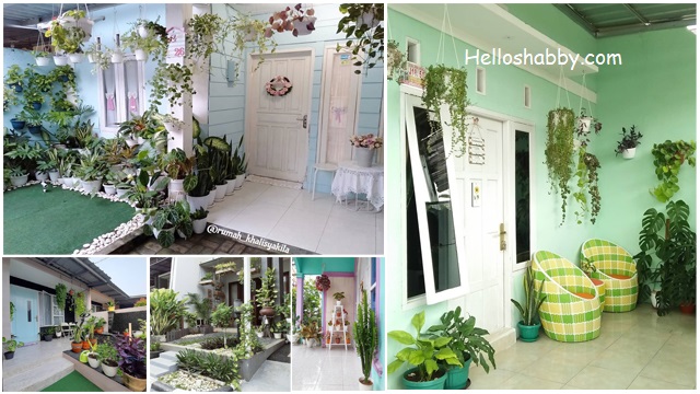 6 Teras Rumah Minimalis Dengan Tanaman Gantung Yang Indah Dipandang Helloshabby Com Interior And Exterior Solutions