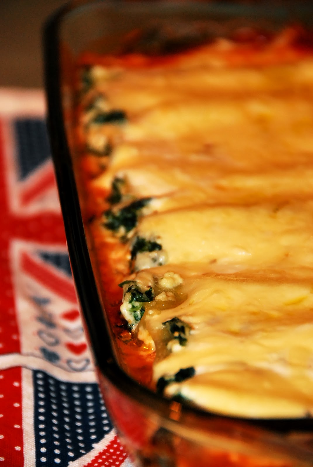 LoveLettersInaPan Jamie Oliver's Awesome Spinach and Ricotta Cannelloni