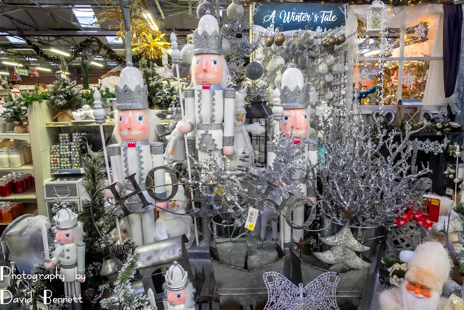 Lincolnshire Cam Louth Garden Centre at Christmas. (Part 2 of 2).