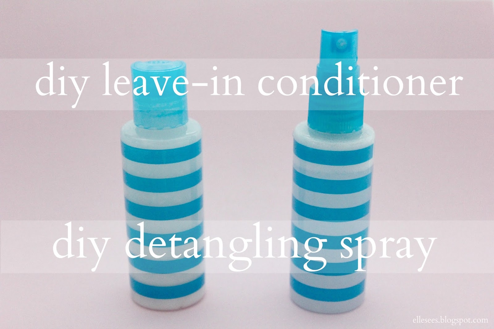 DIY LeaveIn Conditioner And DIY Detangling Spray Hair Styles Collection Bedoyo