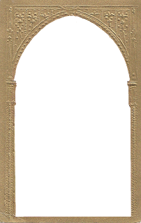 Leaping Frog Designs: Gold Frame Free PNG Image