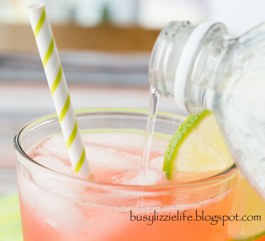 A busy lizzie life Sparkling Raspberry Limeade