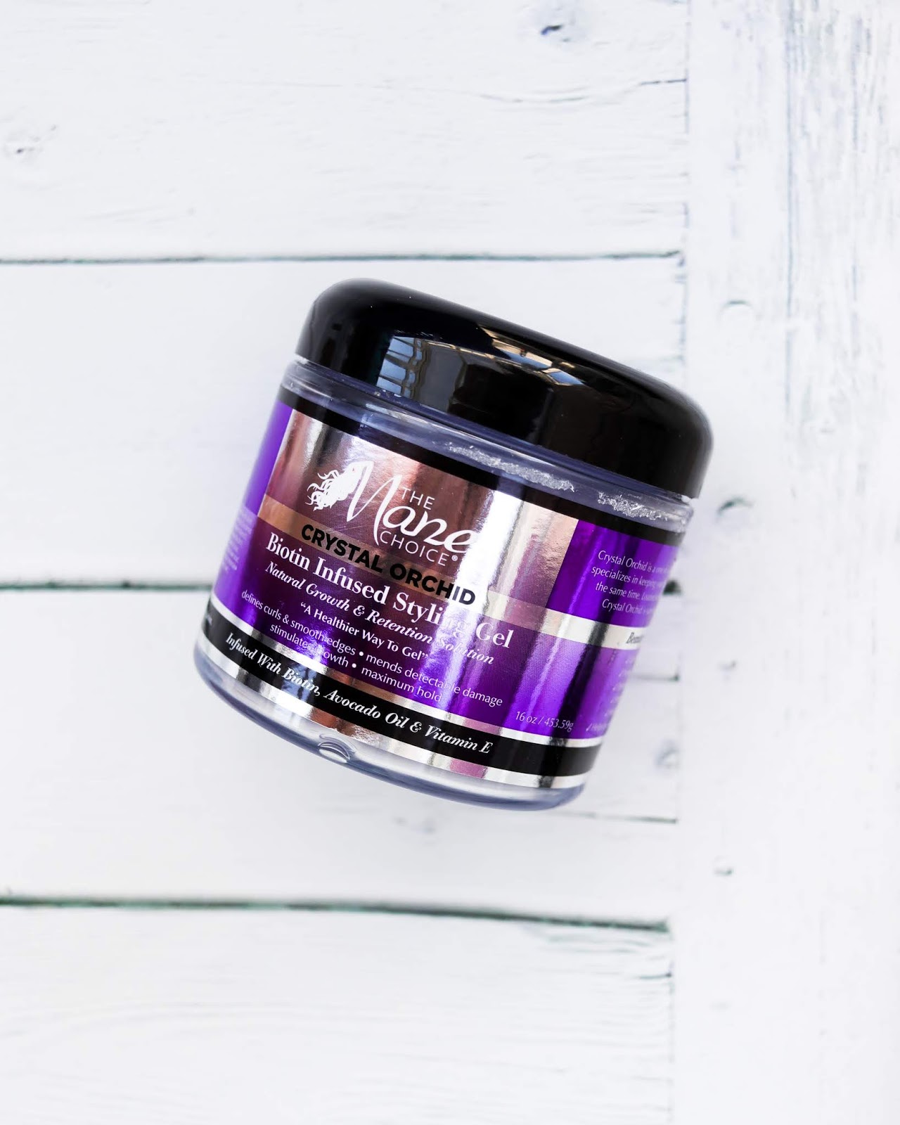 THE MANE CHOICE CRYSTAL ORCHID BIOTIN INFUSED STYLING GEL