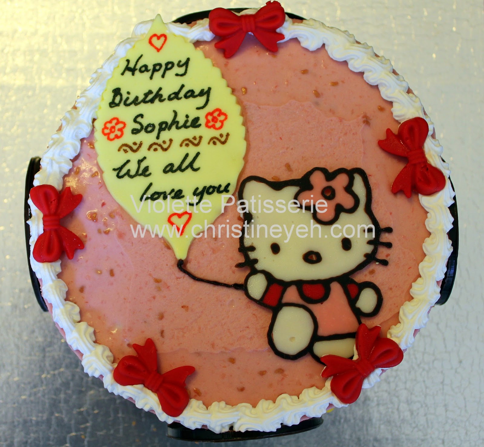 Hello Kitty Wonderland Cream Cake | Cake for Kids' Birthday Party ...