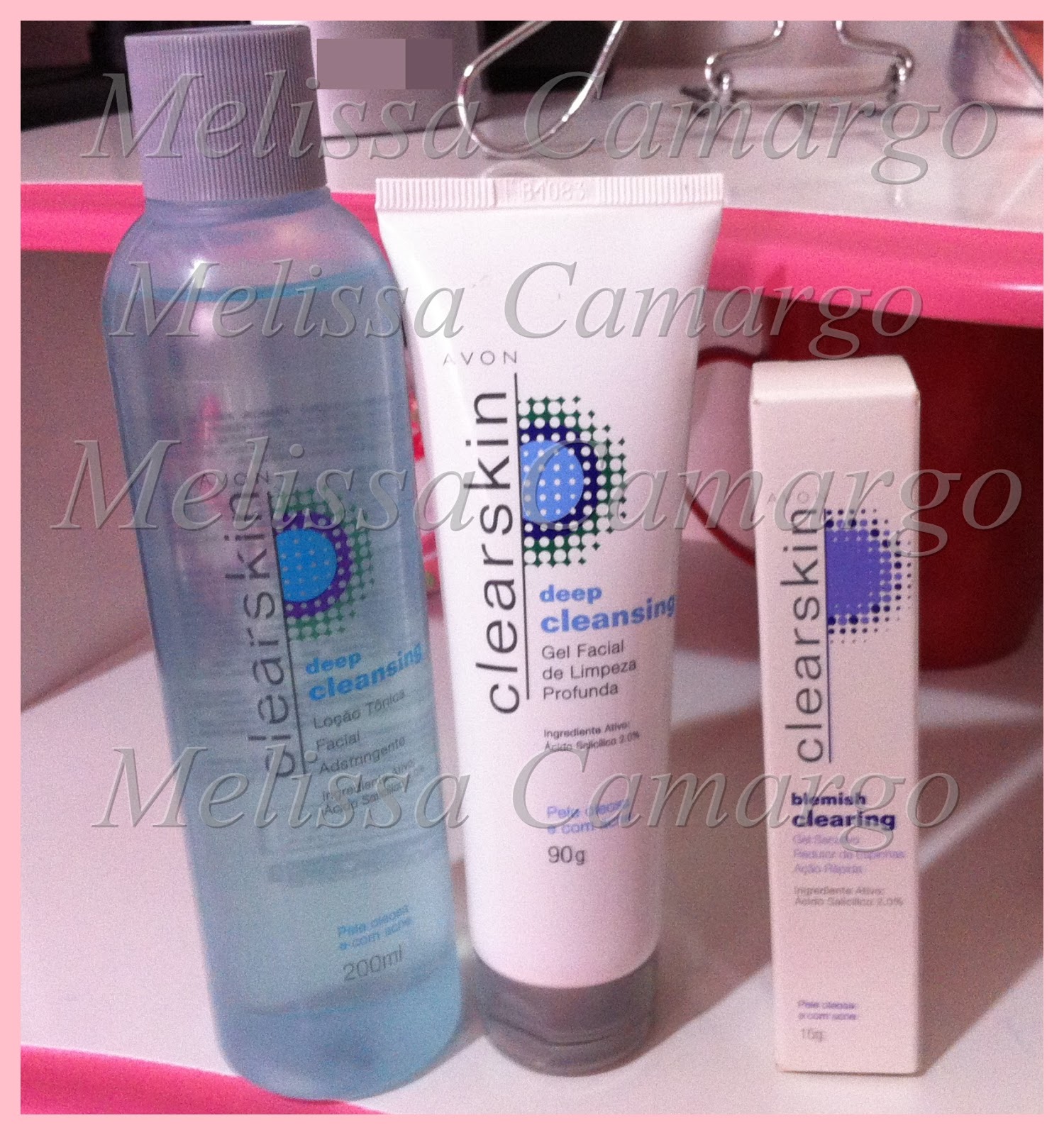Melissa Camargo: Resenha Clearskin AVON...
