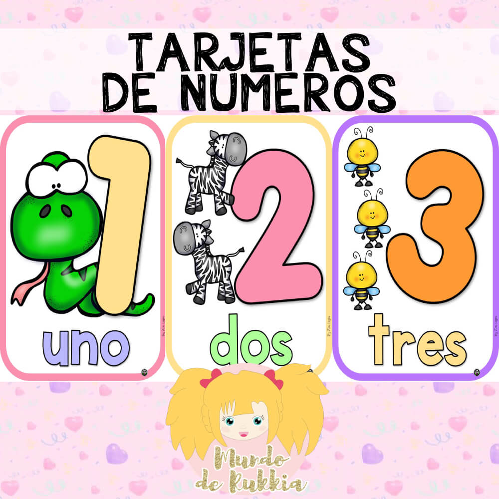 Numeros Preescolar Para Imprimir Ouiluv