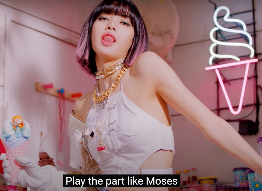 900px x 657px - Wazzup Pilipinas News and Events: Blackpink and Selena Ice Cream Gets  Called Out for Using Moses in the Song's Lyrics