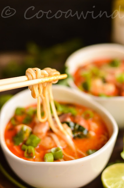 Thai Shrimp Noodle Soup 